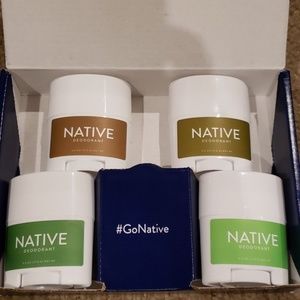 Native deodorant sample pack